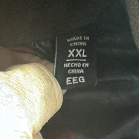 Tommy Hilfiger Mens XXL Orange Camo Hooded Puffer Parka Insulated Never worn - Picture 8 of 11